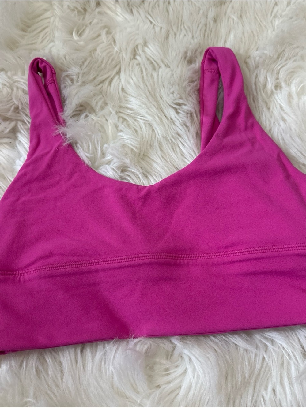lululemon athletica align reversible bra sonic pink
